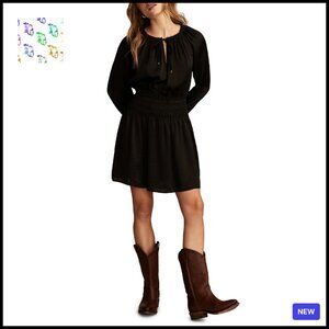 Satin Slip Dress Elegant Minimal Chic Evening Party Wear Long Sleeve